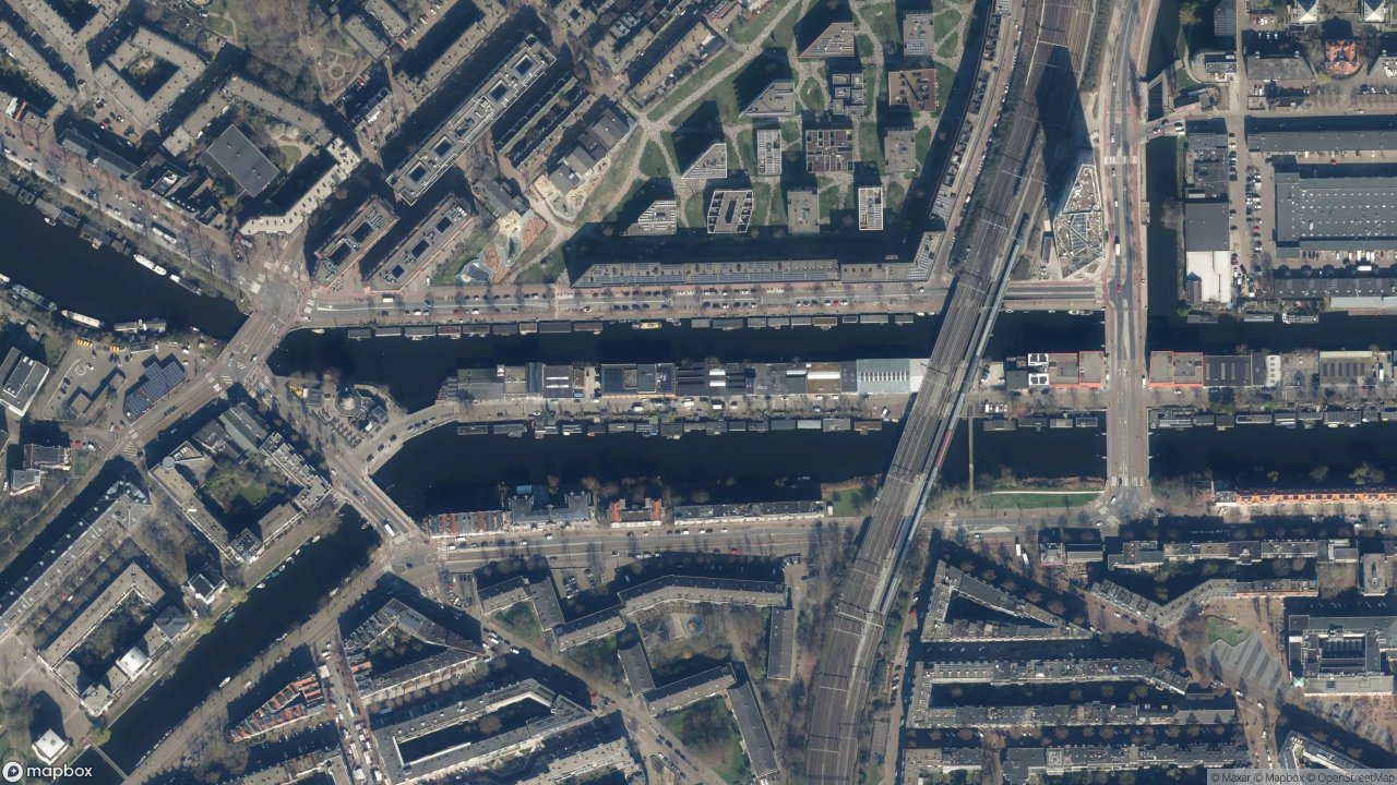 Satellietfoto 1018AH Amsterdam