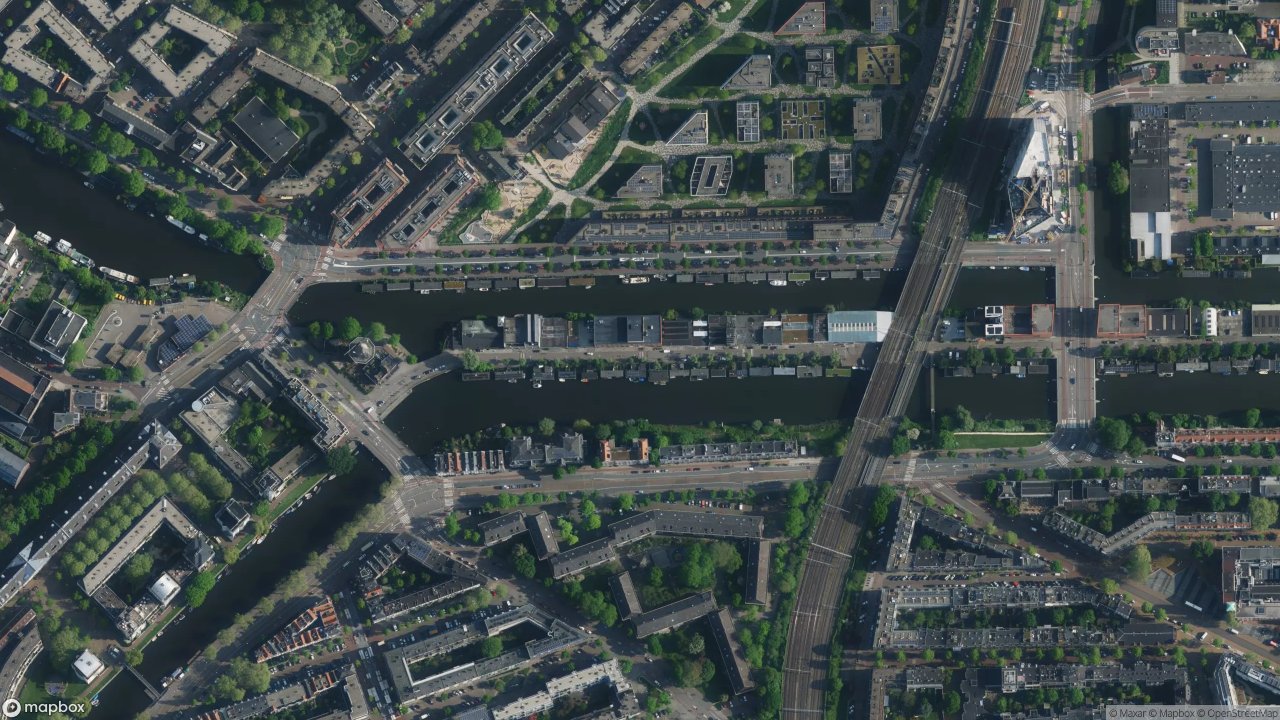 Satellietfoto 1018AJ Amsterdam