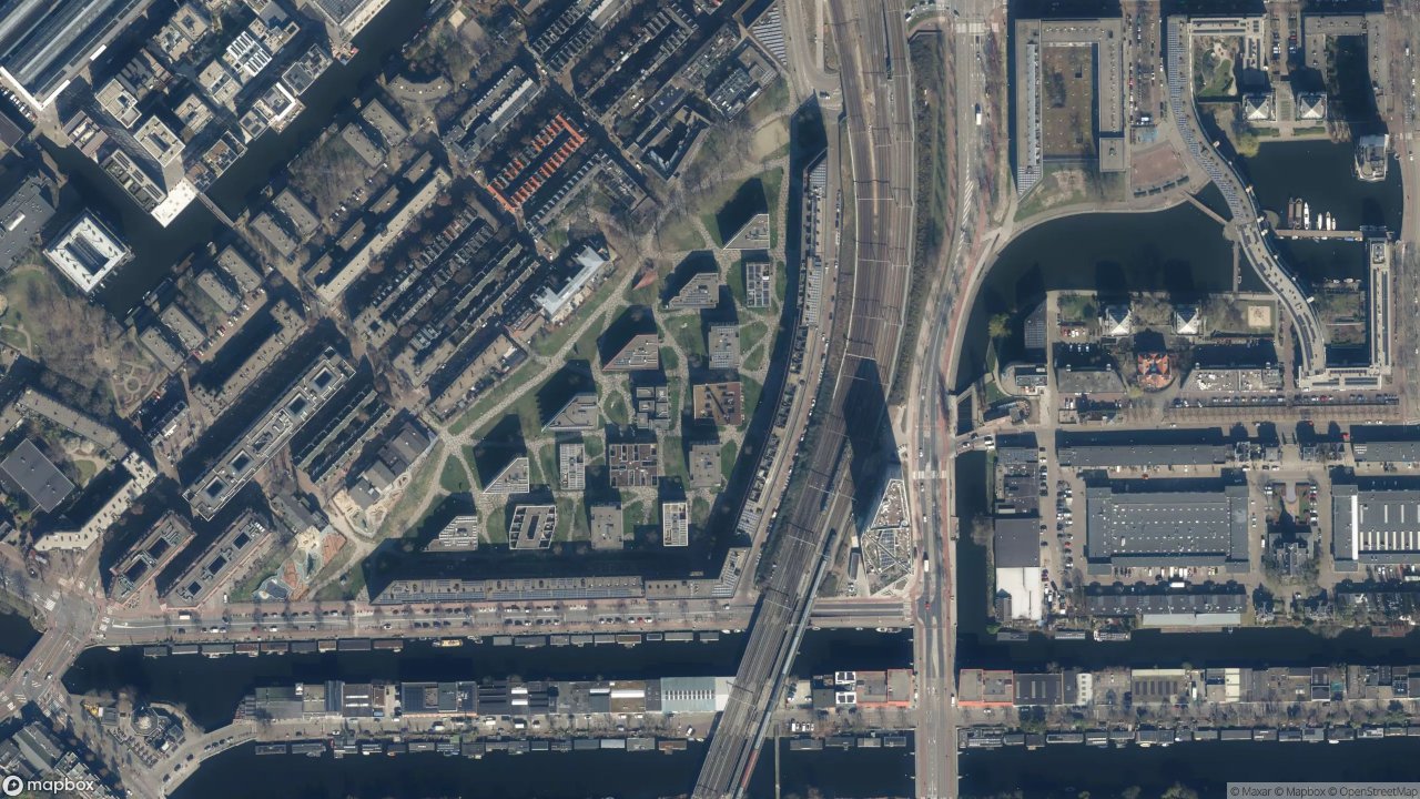 Satellietfoto 1018AK Amsterdam