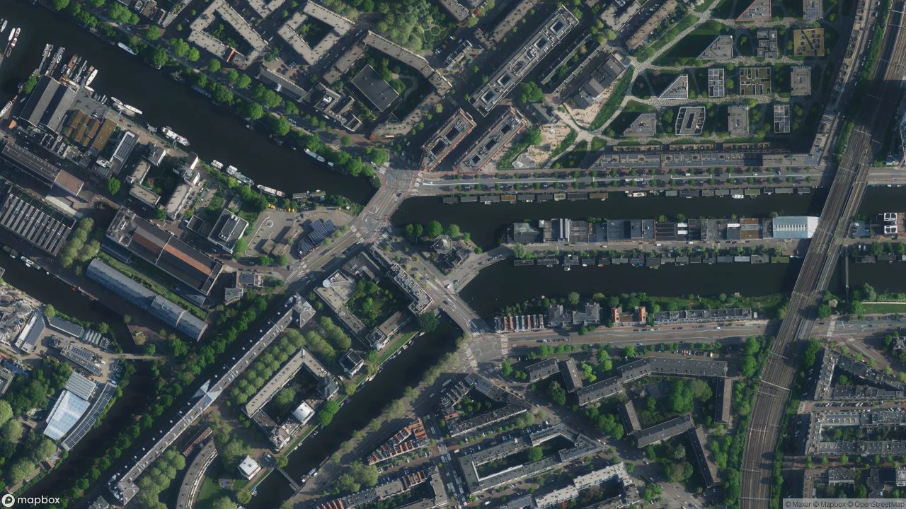 Satellietfoto 1018AL Amsterdam