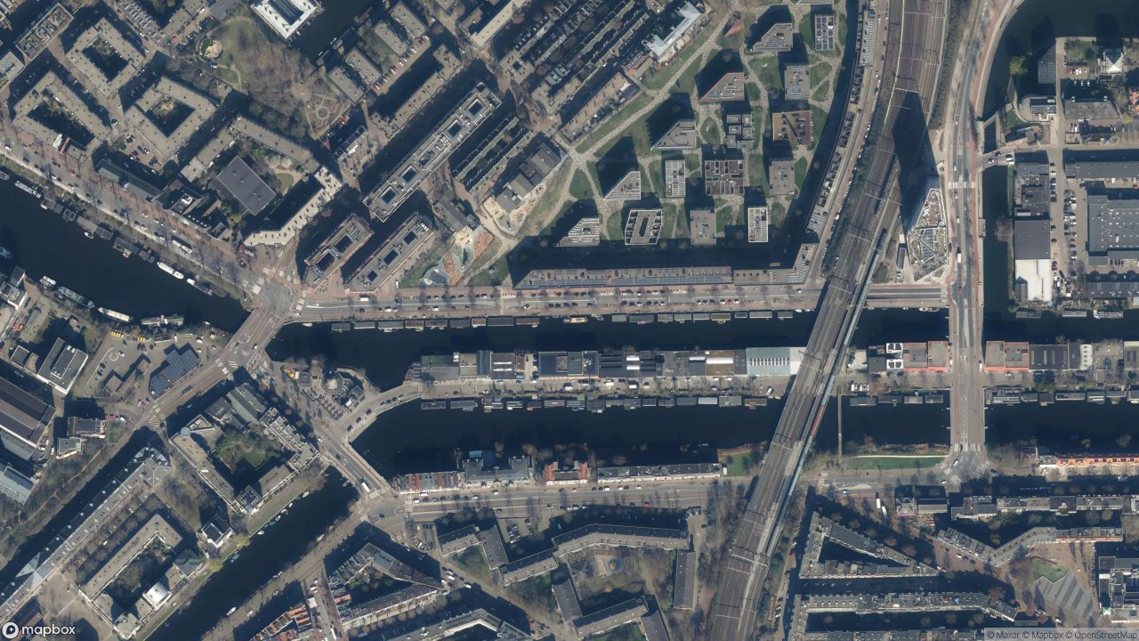 Satellietfoto 1018AP Amsterdam