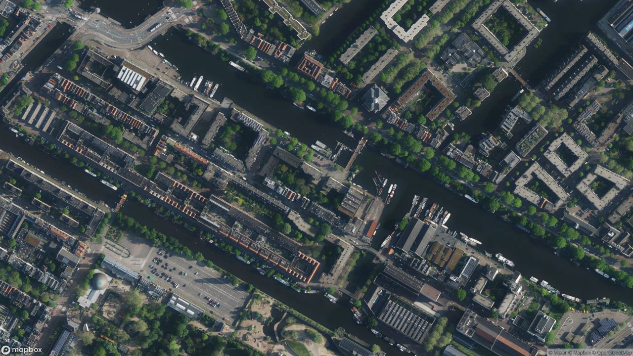 Satellietfoto 1018AT Amsterdam