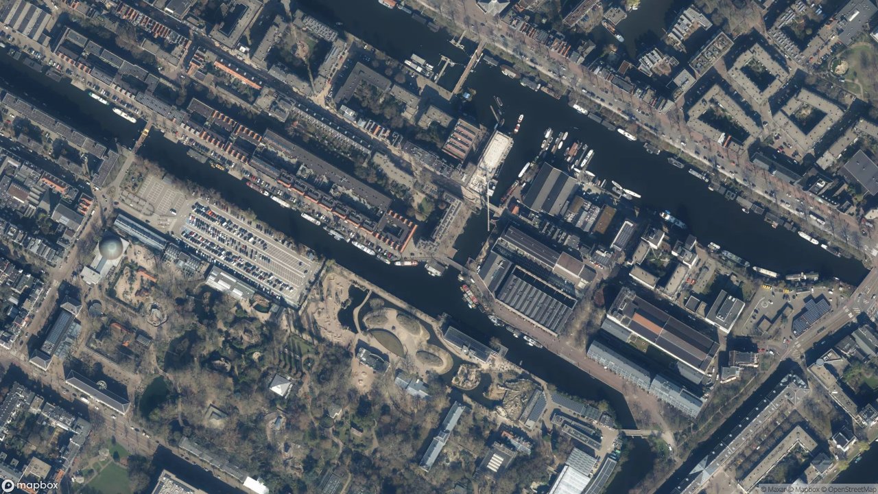 Satellietfoto 1018AW Amsterdam