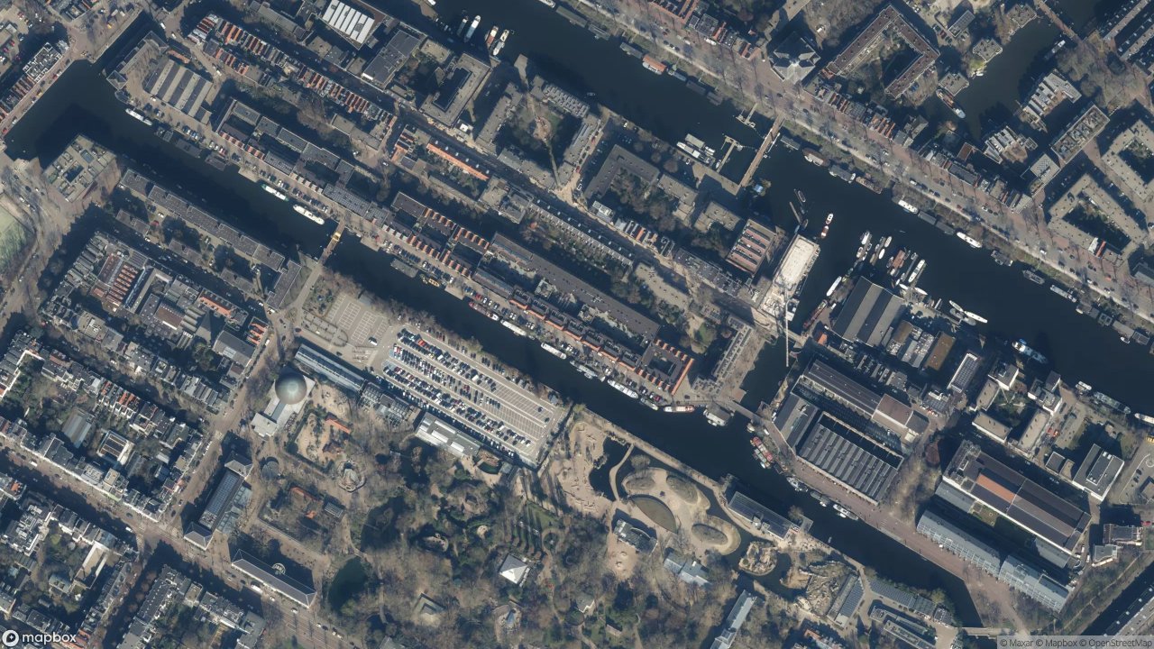Satellietfoto 1018AZ Amsterdam