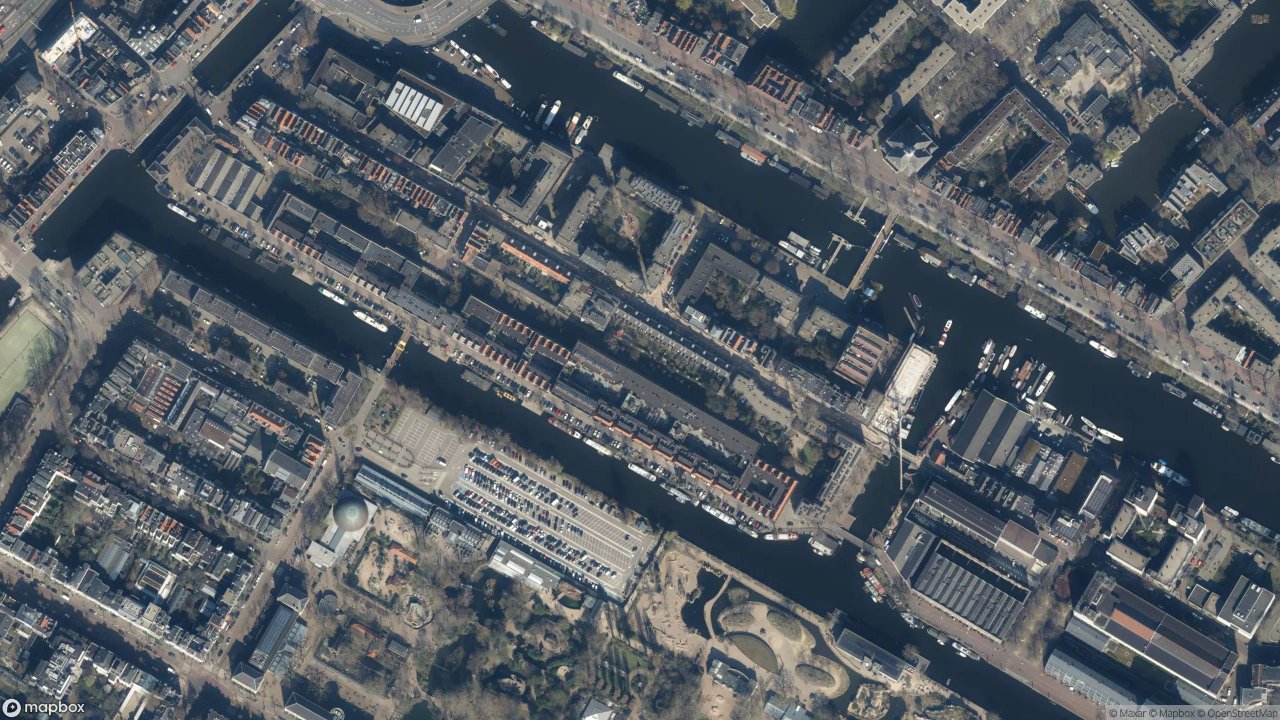Satellietfoto 1018BB Amsterdam
