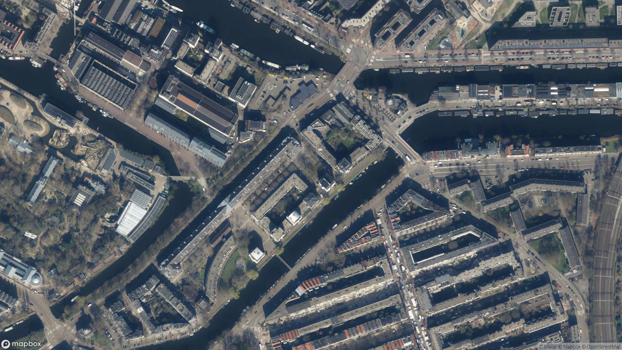 Satellietfoto 1018MZ Amsterdam