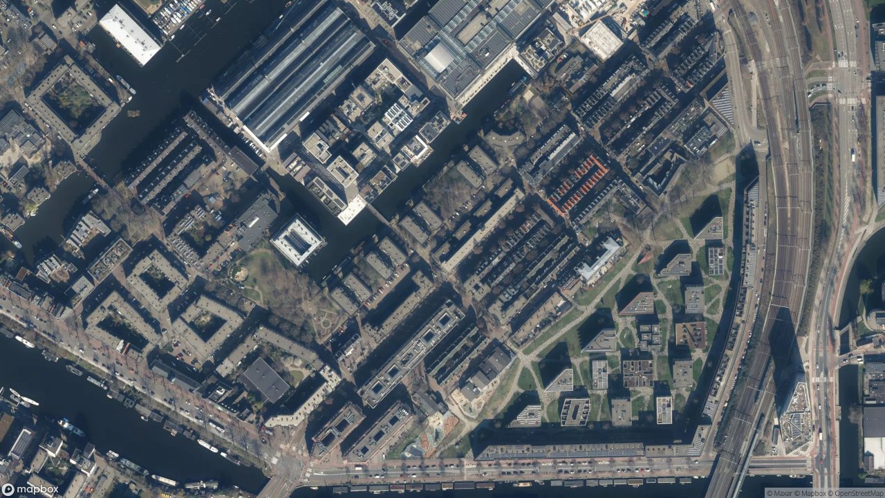Satellietfoto 1018NH Amsterdam