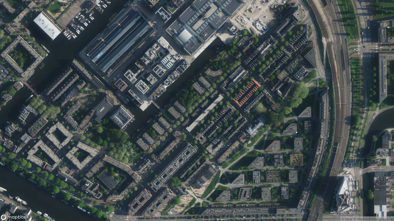 Satellietfoto 1018NJ Amsterdam