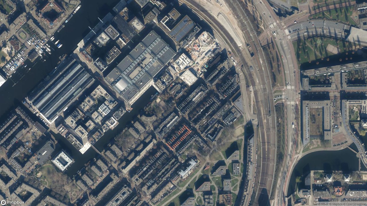 Satellietfoto 1018NL Amsterdam