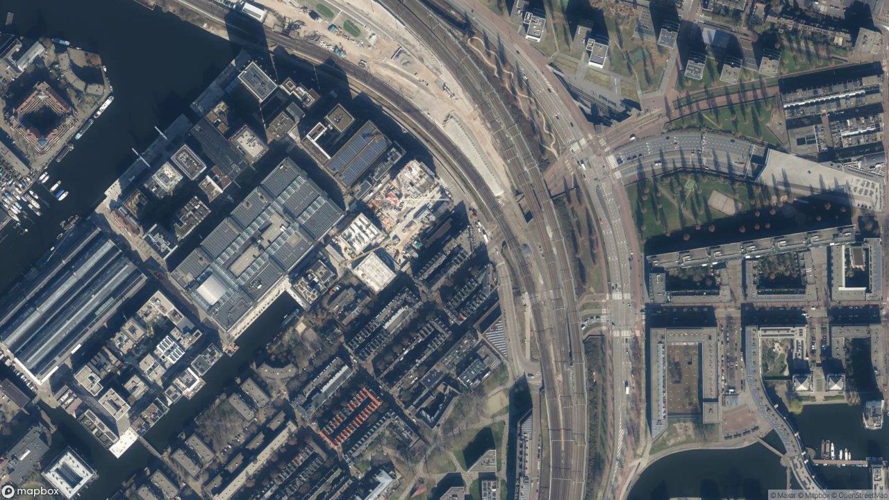 Satellietfoto 1018NN Amsterdam