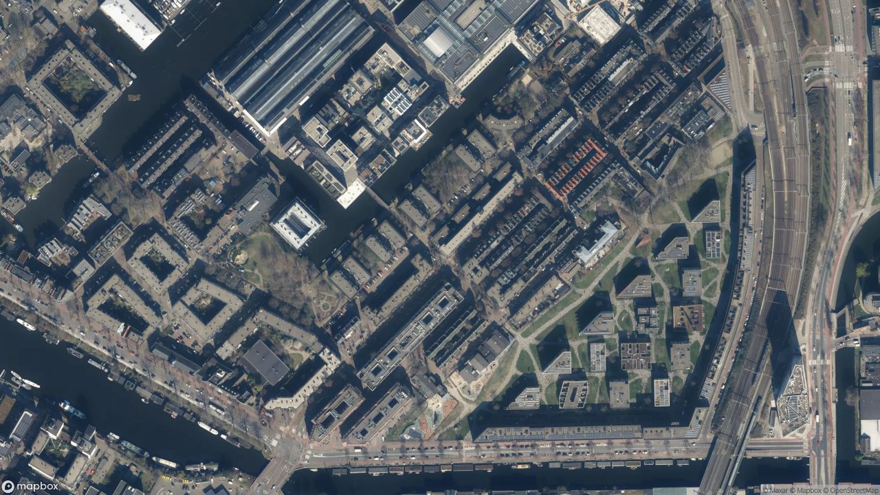 Satellietfoto 1018NR Amsterdam