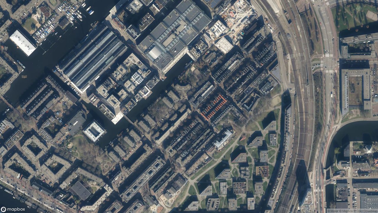 Satellietfoto 1018NS Amsterdam