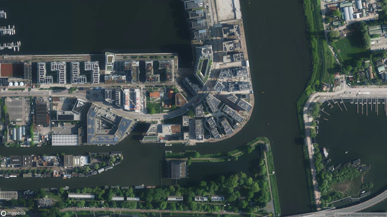 Satellietfoto 1019AK Amsterdam