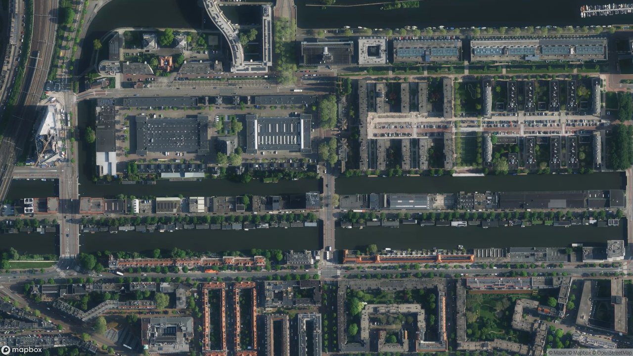 Satellietfoto 1019AP Amsterdam