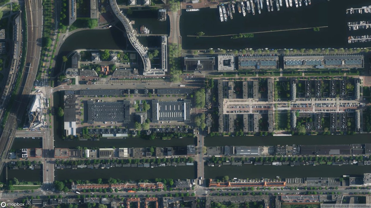 Satellietfoto 1019CH Amsterdam