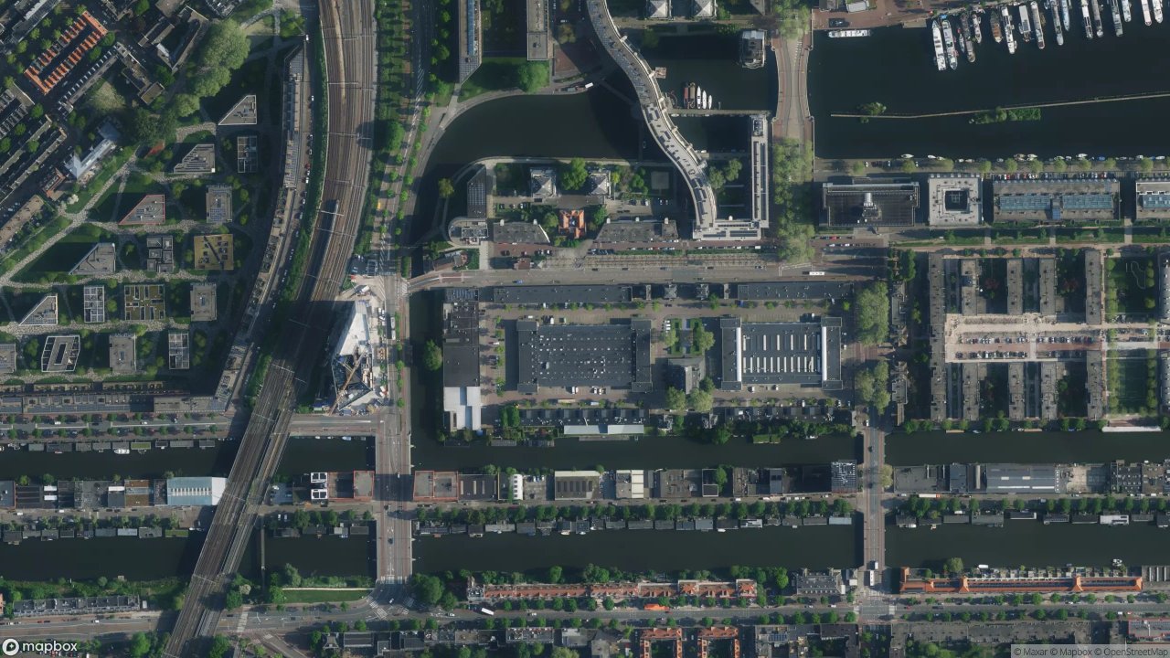 Satellietfoto 1019CM Amsterdam