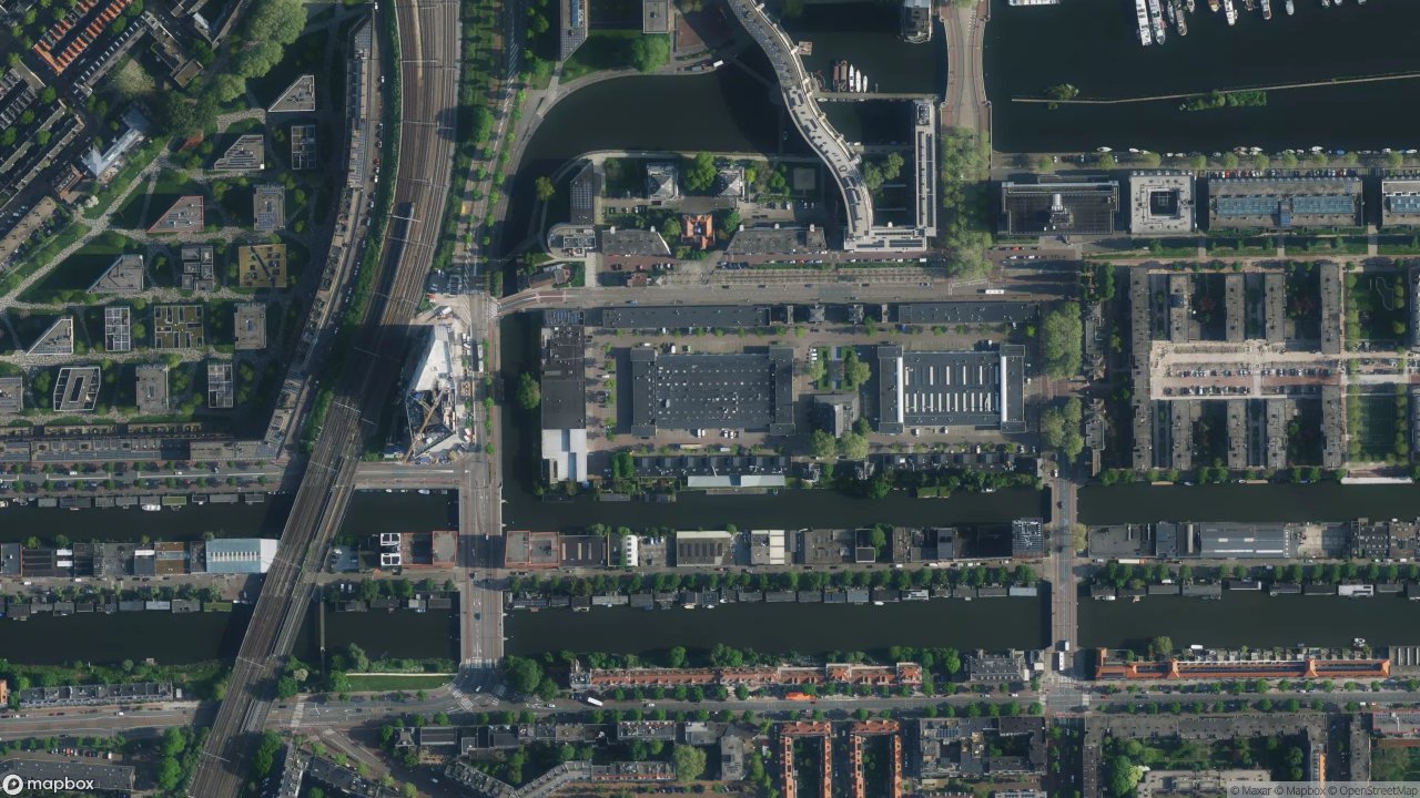 Satellietfoto 1019DA Amsterdam