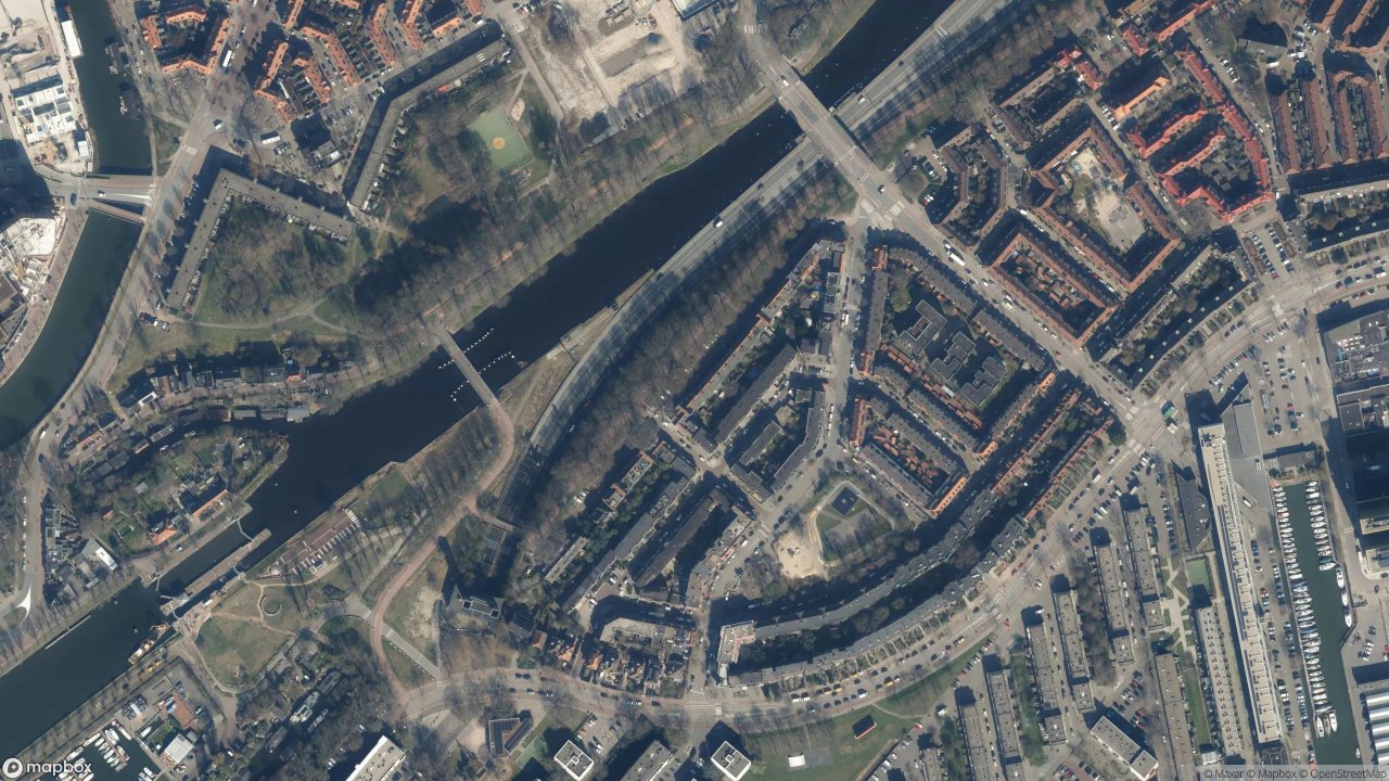 Satellietfoto 1021BP Amsterdam