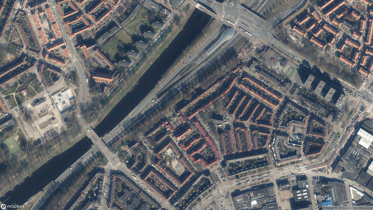 Satellietfoto 1021BW Amsterdam