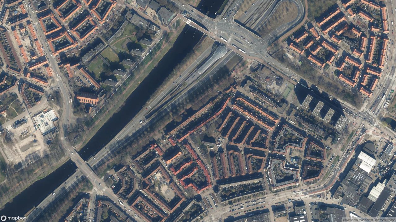 Satellietfoto 1021BX Amsterdam