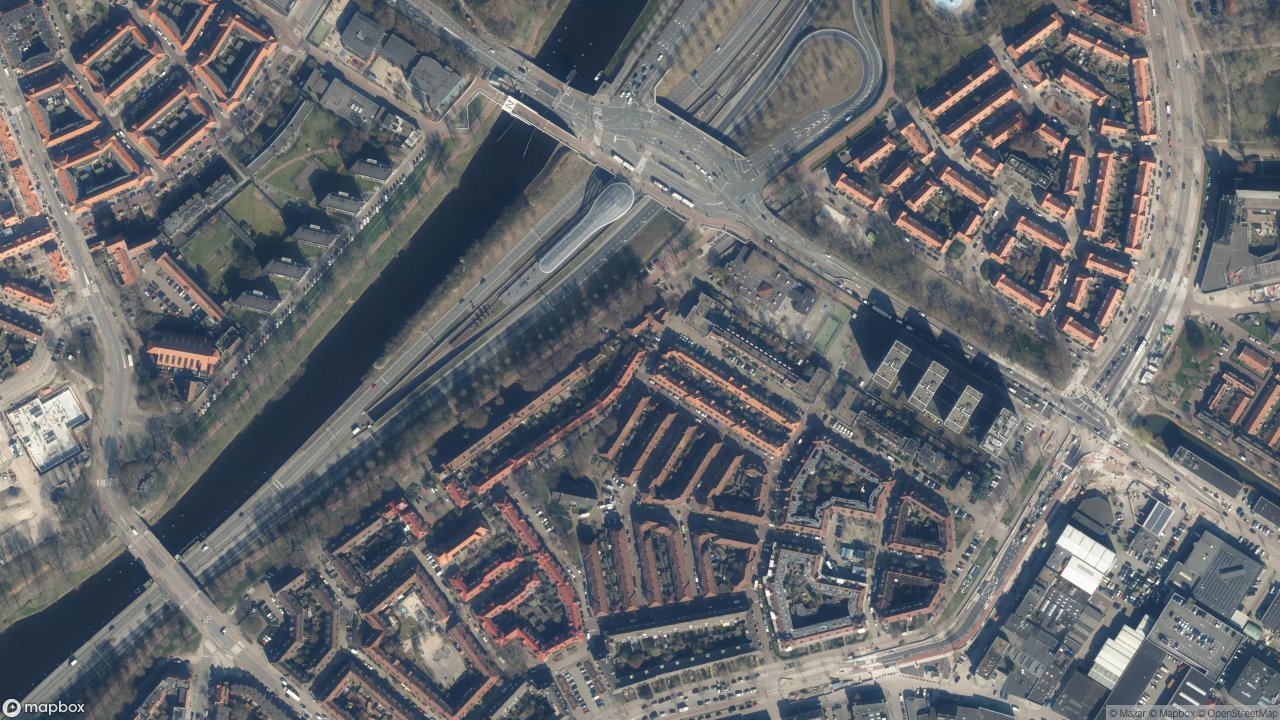 Satellietfoto 1021CE Amsterdam