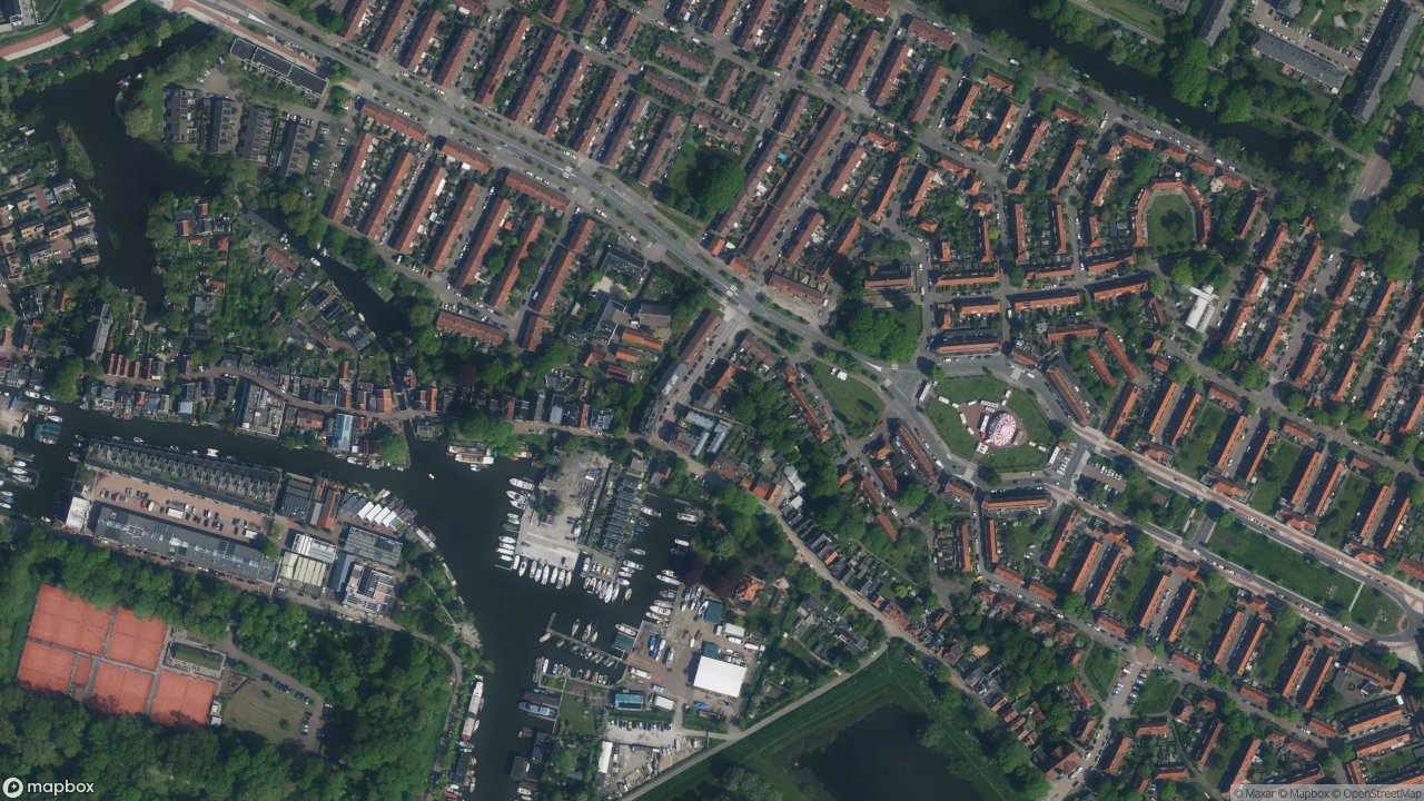 Satellietfoto 1023AD Amsterdam