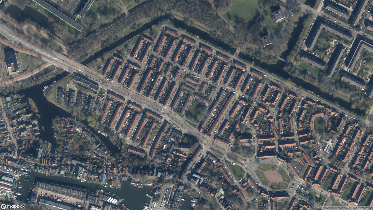 Satellietfoto 1023VS Amsterdam