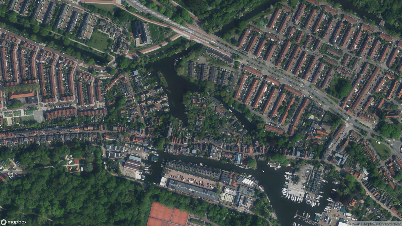 Satellietfoto 1025KW Amsterdam