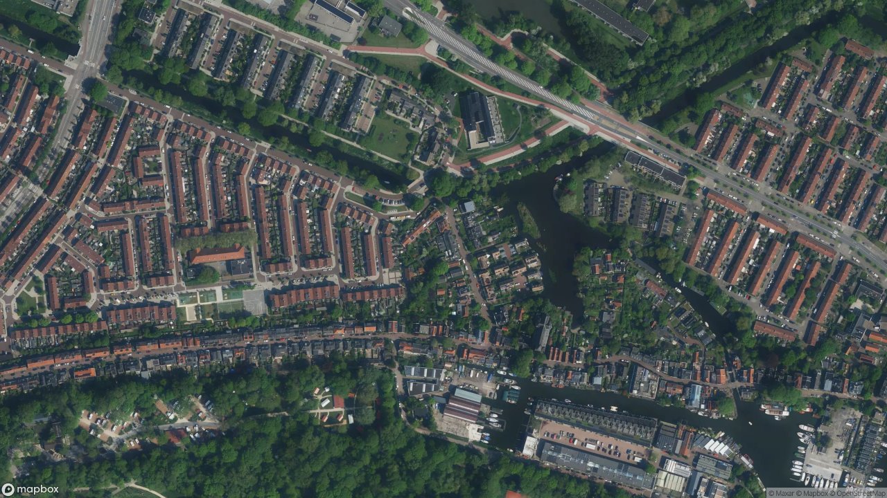 Satellietfoto 1025LA Amsterdam