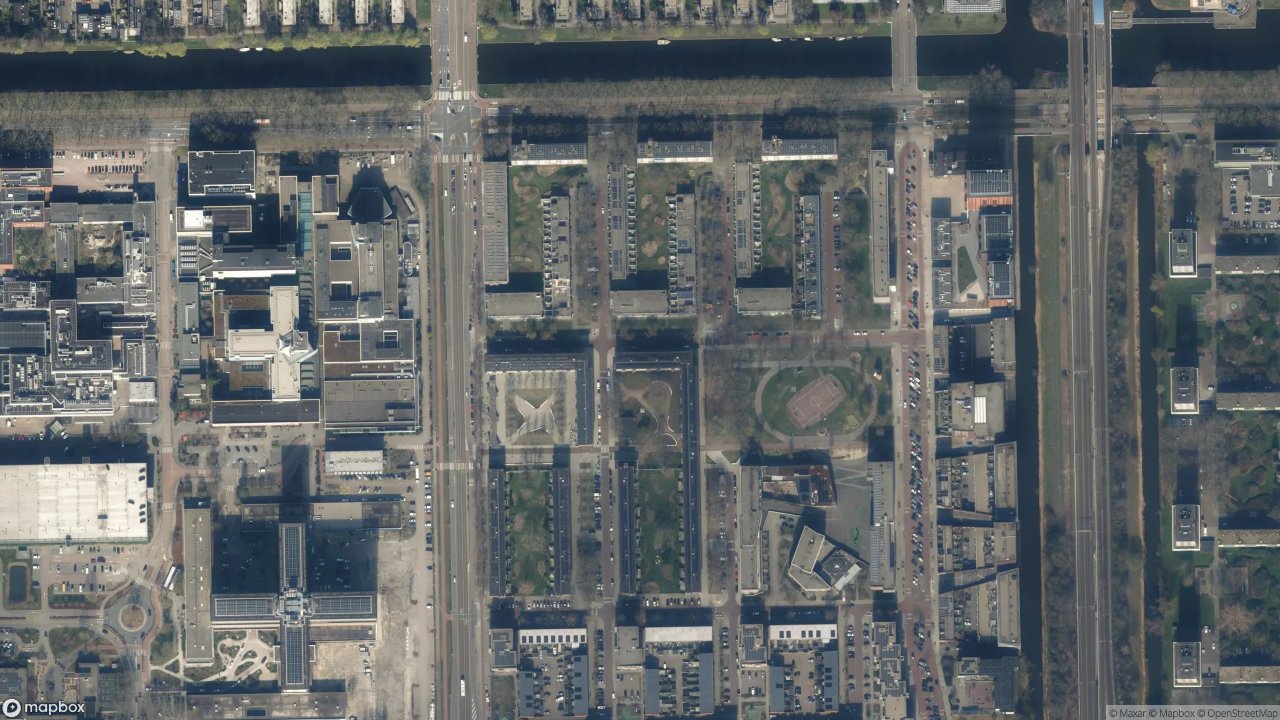 Satellietfoto 1066AB Amsterdam