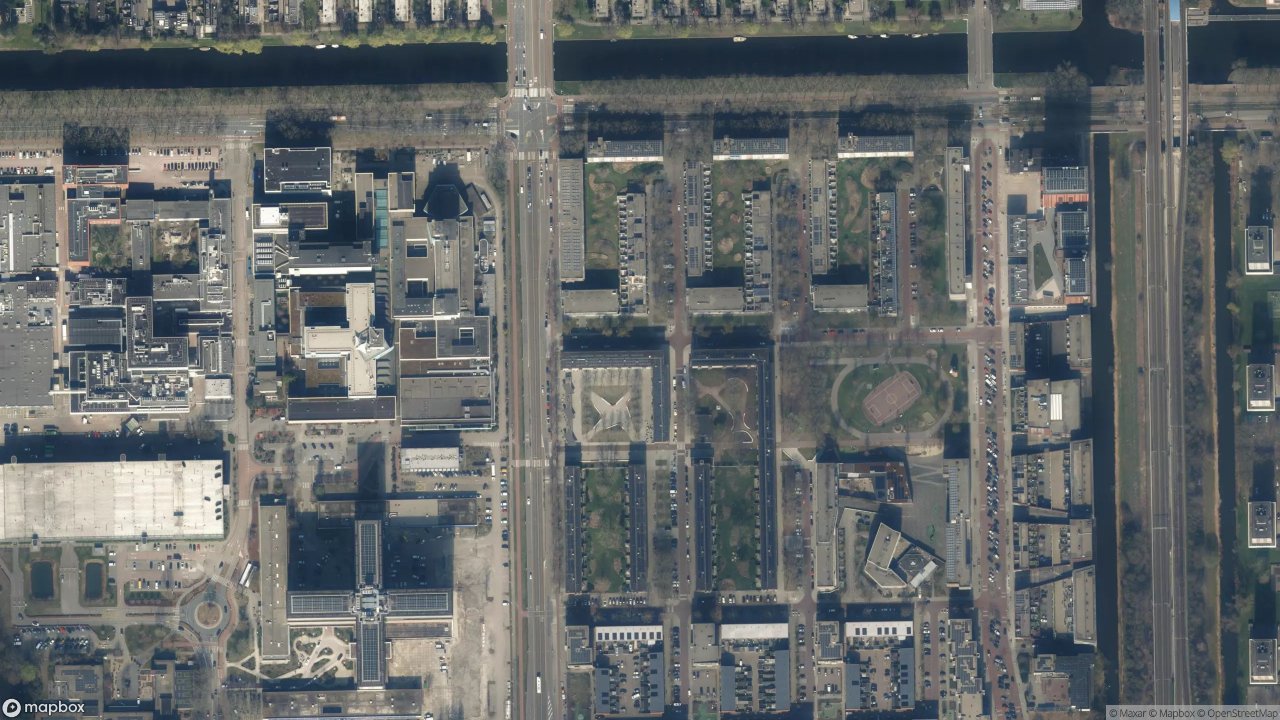 Satellietfoto 1066AC Amsterdam