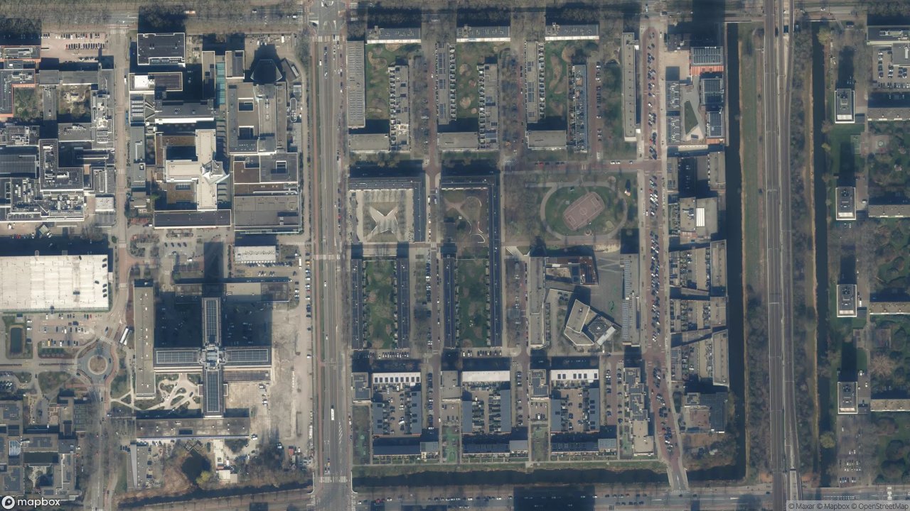 Satellietfoto 1066AH Amsterdam