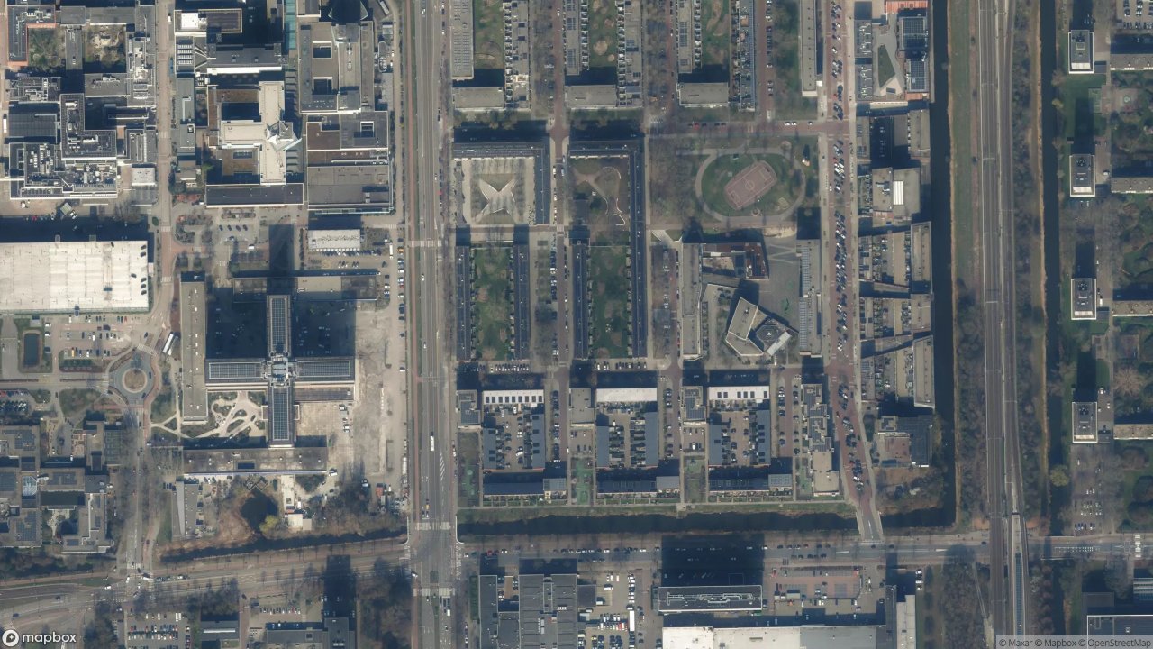 Satellietfoto 1066AL Amsterdam