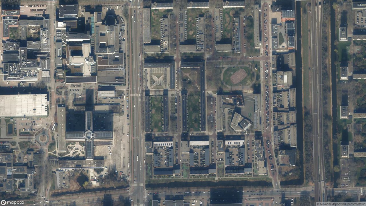 Satellietfoto 1066AM Amsterdam
