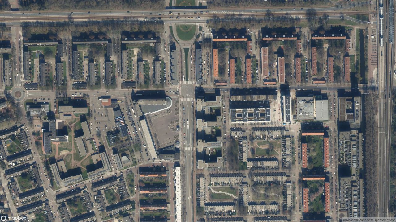 Satellietfoto 1066AN Amsterdam