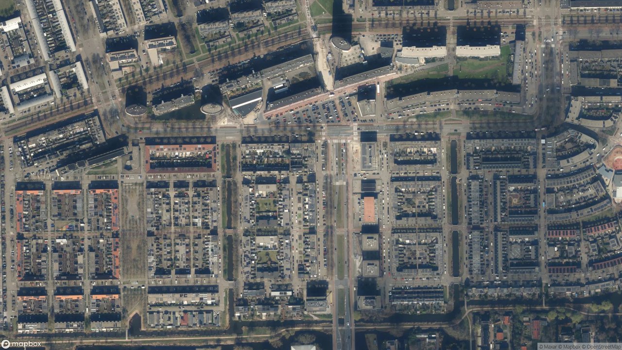 Satellietfoto 1066DG Amsterdam