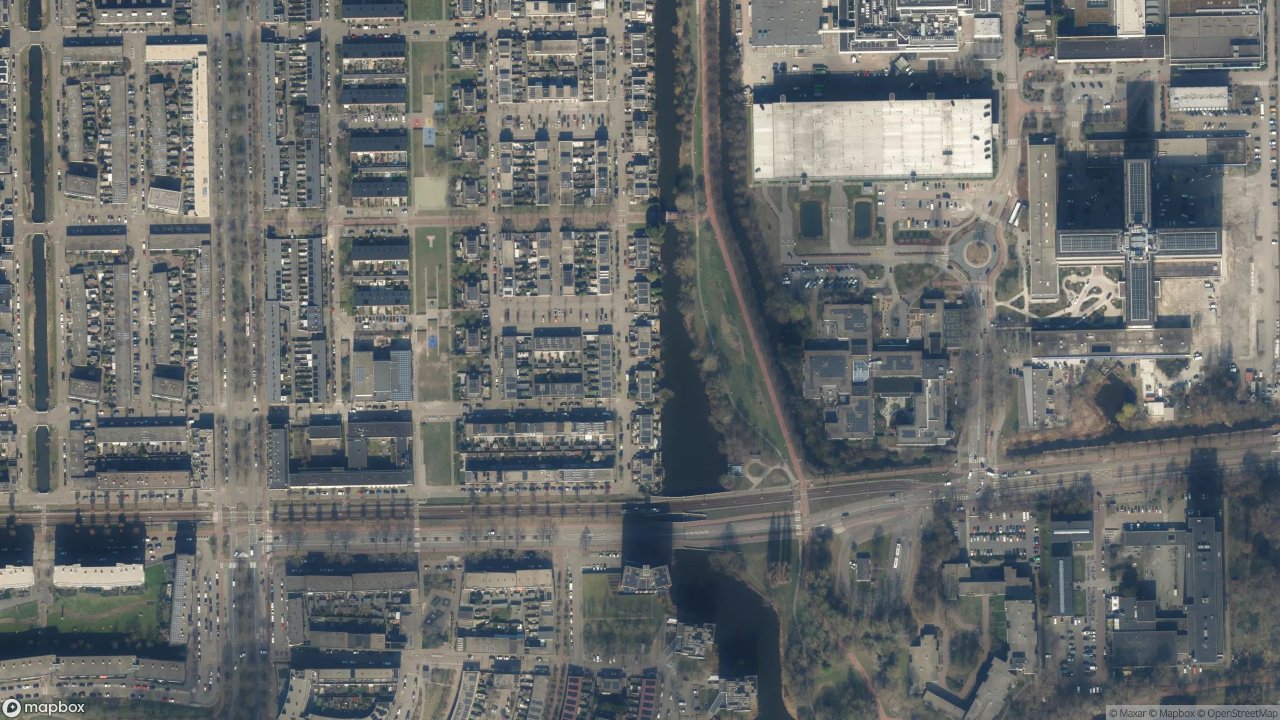 Satellietfoto 1066KB Amsterdam