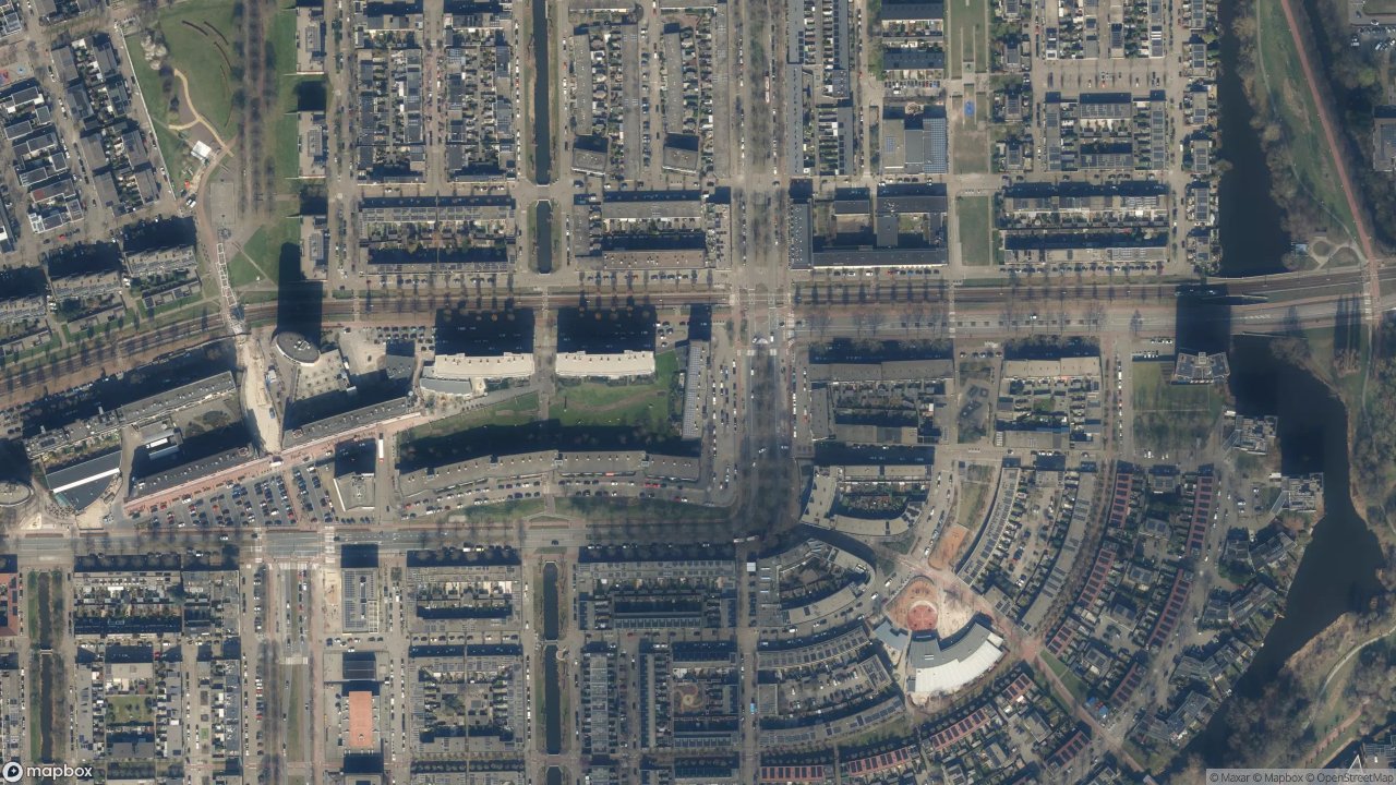 Satellietfoto 1066MR Amsterdam