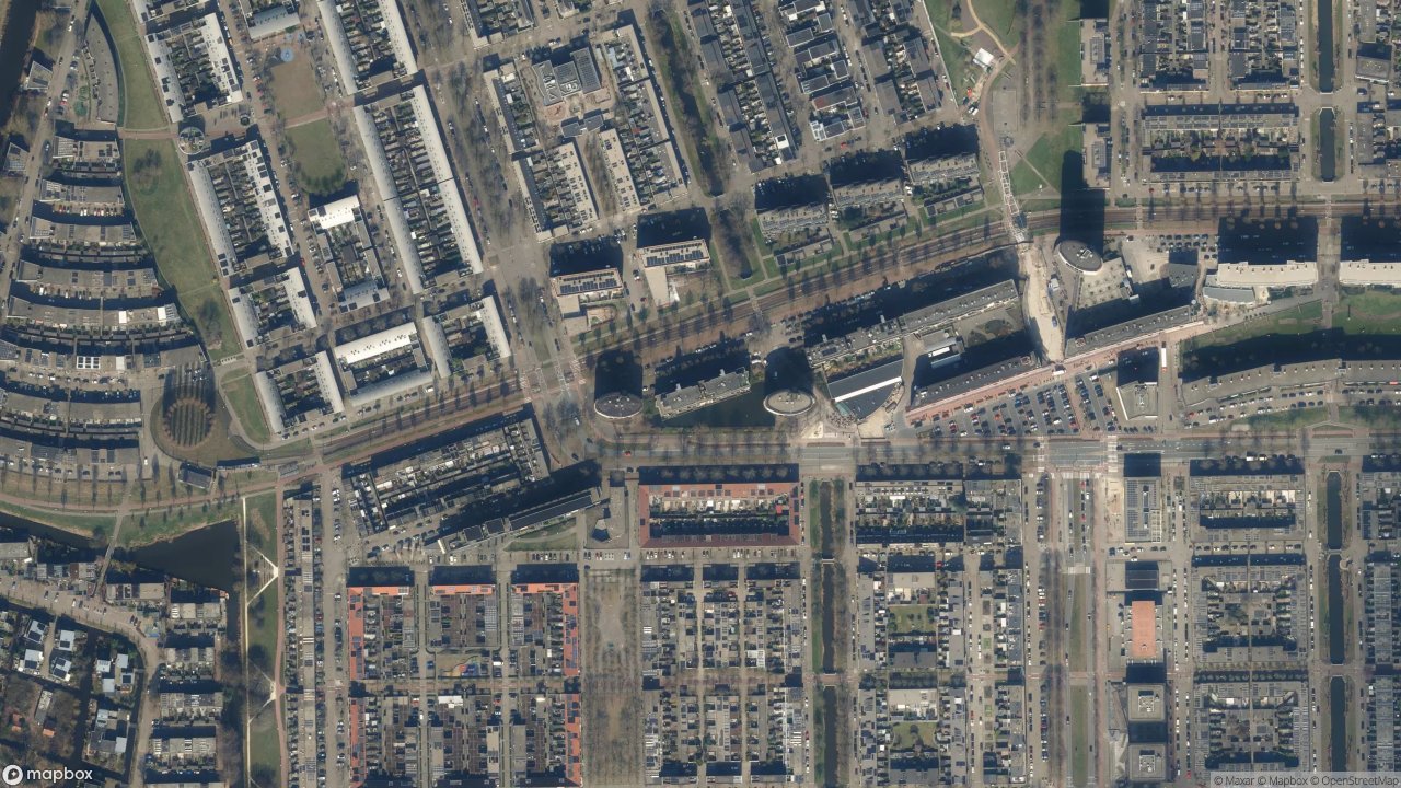 Satellietfoto 1066PX Amsterdam