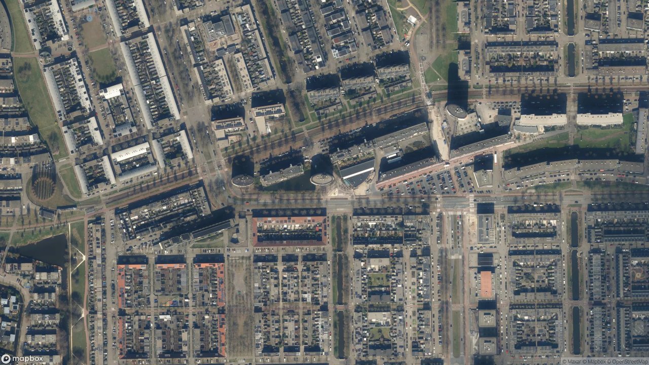 Satellietfoto 1066PZ Amsterdam