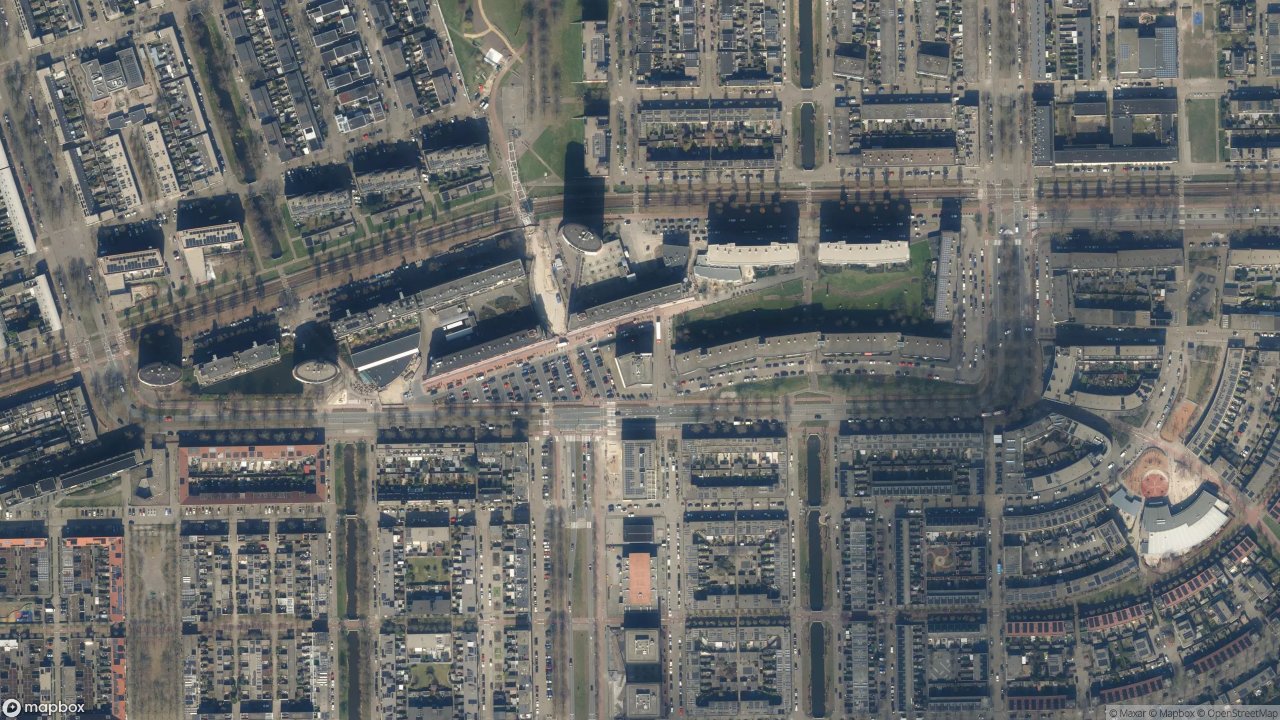 Satellietfoto 1066SB Amsterdam
