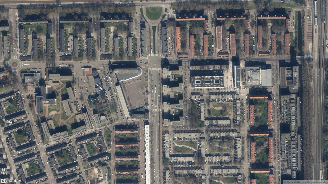 Satellietfoto 1066TW Amsterdam