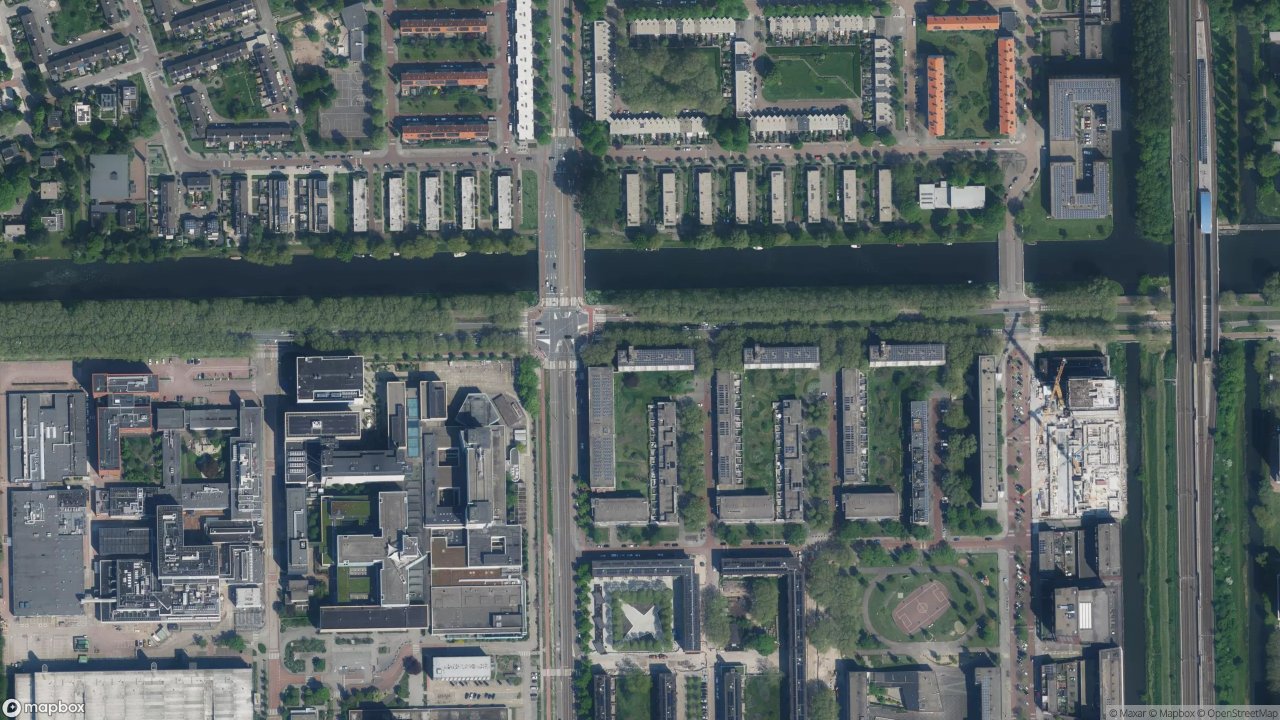 Satellietfoto 1066XS Amsterdam