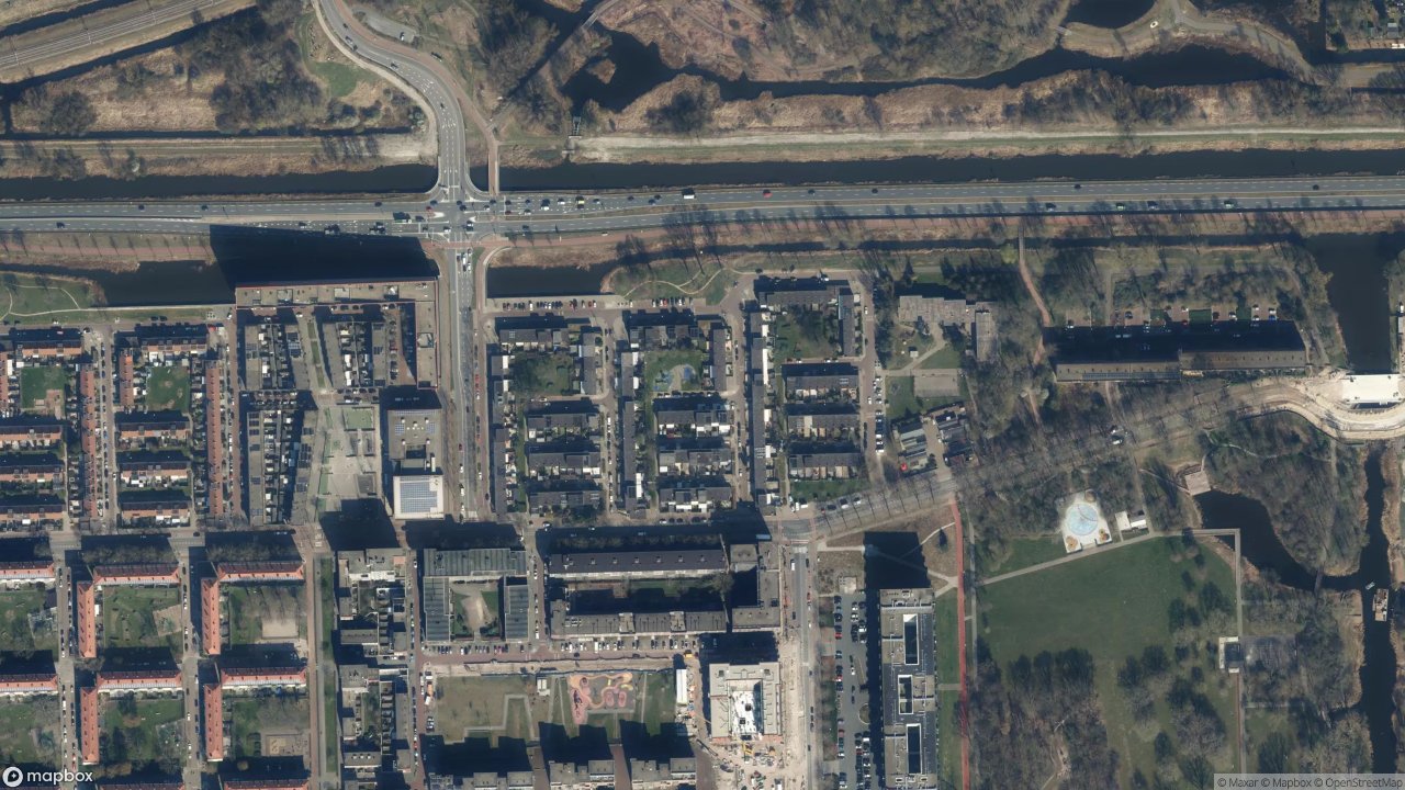 Satellietfoto 1067AD Amsterdam