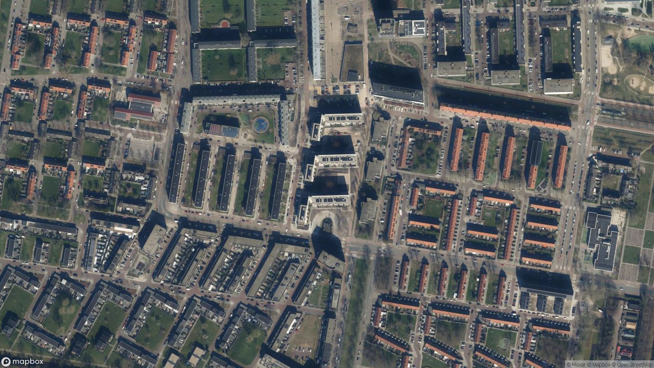 Satellietfoto 1067KB Amsterdam