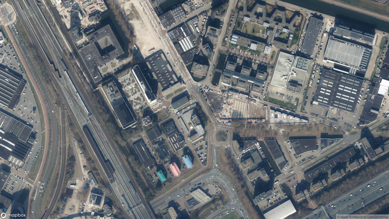 Satellietfoto 1114AD Amsterdam-Duivendrecht