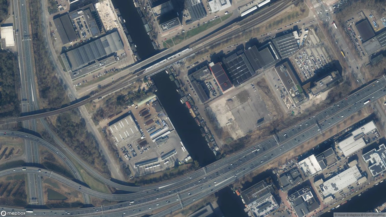 Satellietfoto 1114AH Amsterdam-Duivendrecht