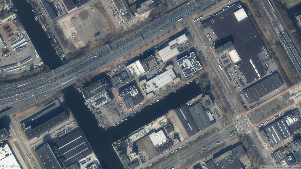 Satellietfoto 1114AJ Amsterdam-Duivendrecht