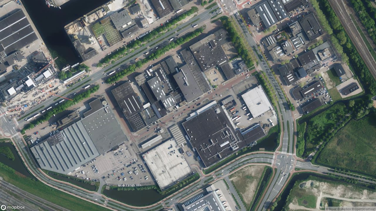 Satellietfoto 1114AL Amsterdam-Duivendrecht