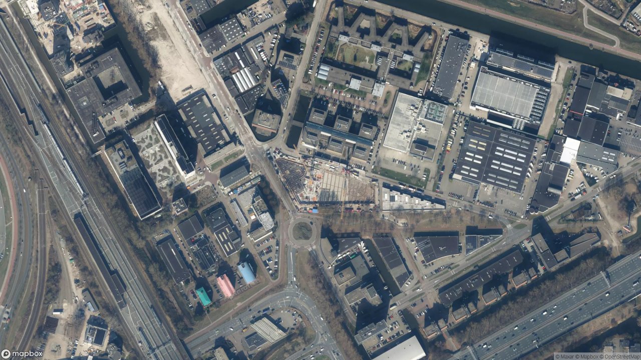 Satellietfoto 1114AP Amsterdam-Duivendrecht